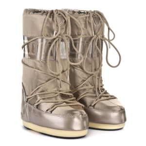 Dámska zimná obuv vysoká - MOON BOOT-MBGLANCE0012 Strieborná 39/41 3