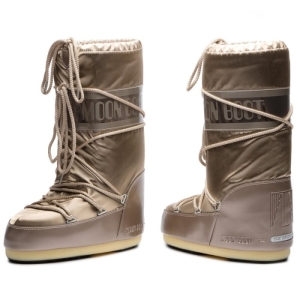 Dámska zimná obuv vysoká - MOON BOOT-MBGLANCE0012 Strieborná 39/41 4