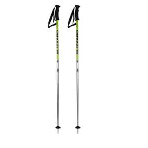 Lyžiarske palice - BLIZZARD-Sport ski poles, black/yellow/silver Mix 130 cm 20/21
