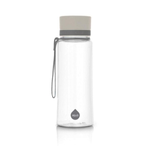 Fľaša - EQUA-Plain Grey, 600 ml Biela 0,6L