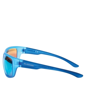 Športové okuliare - BLIZZARD-Sun glasses PCS708120, rubber trans. light blue , 75-18-140 Modrá 75-18-140 2
