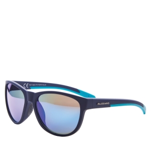 Športové okuliare - BLIZZARD-Sun glasses PCSF701140, rubber dark blue , 64-16-133 Modrá 64-16-133