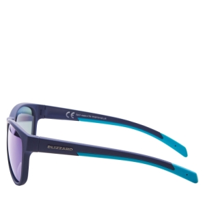 Športové okuliare - BLIZZARD-Sun glasses PCSF701140, rubber dark blue , 64-16-133 Modrá 64-16-133 2