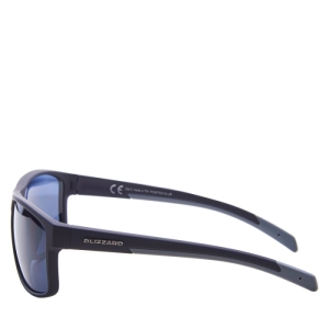 Športové okuliare - BLIZZARD-Sun glasses PCSF703110, rubber black, 66-17-140 Čierna 66-17-140 2