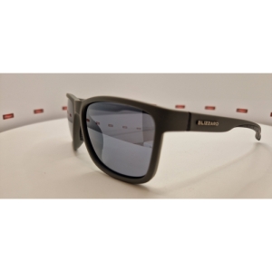 Športové okuliare - BLIZZARD-Sun glasses PCSF704110, rubber dark grey, 63-17-133 Šedá 63-17-133 3