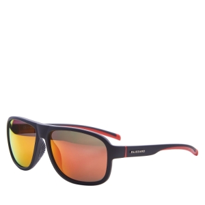 Športové okuliare - BLIZZARD-Sun glasses PCSF705110, rubber black, 65-16-135 Zelená 65-16-135
