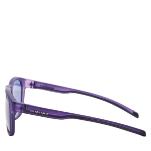 Športové okuliare - BLIZZARD-Sun glasses PCSF706130, rubber trans. dark purple, 60-14-133 Fialová 60-14-133 2
