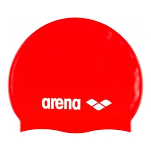 Juniorská plavecká čiapka - ARENA-Clasic Silicone Jr. red Červená
