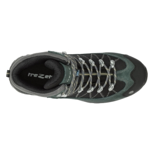 Pánska turistická obuv vysoká - TREZETA-ADVENTURE WP DARK GREEN BLACK Zelená 45,5 2