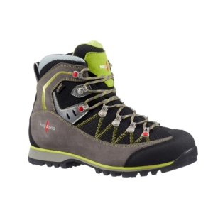 Pánska turistická obuv vysoká - KAYLAND-PLUME MICRO GTX GREY LIME Šedá 43,5 1