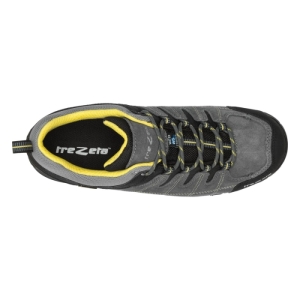 Pánska turistická obuv nízka - TREZETA-HURRICANE EVO LOW WP GREY-YELL Šedá 42,5 1
