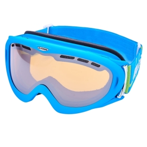Lyžiarske okuliare - BLIZZARD-Ski Gog. 905 MDAVZFO, neon blue matt, amber2-3, blue mirror, Modrá UNI