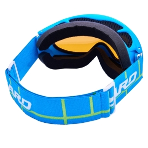 Lyžiarske okuliare - BLIZZARD-Ski Gog. 905 MDAVZFO, neon blue matt, amber2-3, blue mirror, Modrá UNI 3