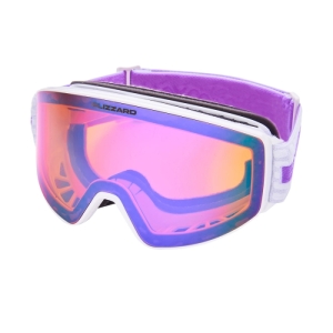 Lyžiarske okuliare - BLIZZARD-Ski Gog. 931 MDAZO, white shiny, rosa2, purple REVO Biela UNI