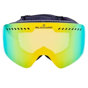 Lyžiarske okuliare - BLIZZARD-Ski Gog. 983 MDAVZO, black matt, smoke2, orange REVO Čierna UNI 1