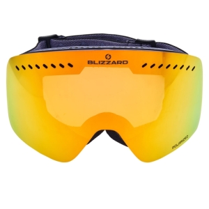 Lyžiarske okuliare - BLIZZARD-Ski Gog. 983 MDAVZPO, black matt, smoke2, red REVO Čierna UNI 1