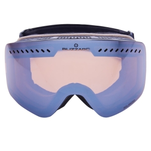 Lyžiarske okuliare - BLIZZARD-Ski Gog. 985 MDAVPO, black matt, smoke2, flash mirror Čierna UNI 1
