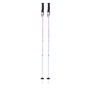 Dámske lyžiarske palice - BLIZZARD-Viva Sport ski poles, white/silver/pink Biela 125 cm 20/21