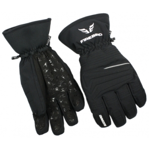 Lyžiarske rukavice - BLIZZARD-Firebird ski gloves, black Čierna 10