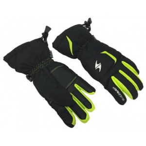 Juniorské lyžiarske rukavice - BLIZZARD-Reflex junior ski gloves, black/green Čierna 5