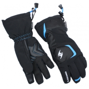 Juniorské lyžiarske rukavice - BLIZZARD-Reflex junior ski gloves, black/blue Čierna 5