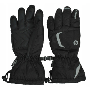 Juniorské lyžiarske rukavice - BLIZZARD-Reflex junior ski gloves, black/silver Čierna 5