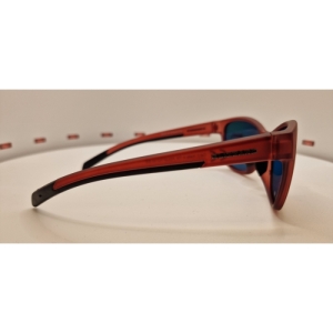 Športové okuliare - BLIZZARD-Sun glasses POLSF702140, rubber trans. dark red, 65-16-135 Červená 65-16-135 4