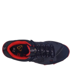 Pánska turistická obuv nízka - EVERETT-Weber black/red Čierna 40,5 2