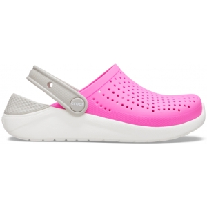 Juniorské kroksy (rekreačná obuv) - CROCS-LiteRide Clog K electric pink/white Ružová 36/37