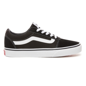 Dámska rekreačná obuv - VANS-WM Ward-(SUEDE/CANVAS)BLACK/WHITE Čierna 36,5 1