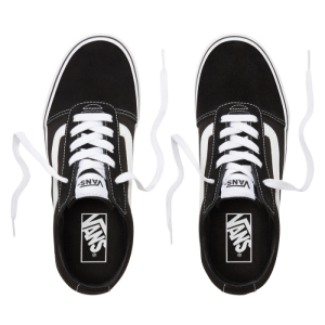 Dámska rekreačná obuv - VANS-WM Ward-(SUEDE/CANVAS)BLACK/WHITE Čierna 36,5 4