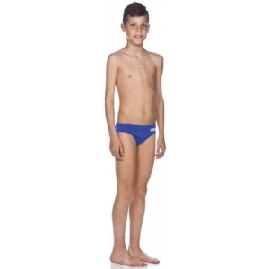 Chlapčenské plavecké plavky - ARENA-B SOLID BRIEF JR Royal white Modrá 110 1