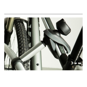 Nosič bicyklov na ťažné zariadenie - YAKIMA-FoldClick 3 Strieborná 2