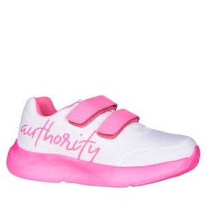 Detská športová obuv (tréningová) - AUTHORITY KIDS-Amber white/pink Biela 27