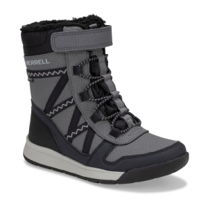 Detské zimné topánky vysoké - MERRELL-Snow Crush 2.0 WTPF black/grey Čierna 30