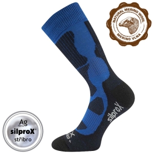 Turistické ponožky - VOXX-Merino Etrex EXI blue Modrá 39/42 1