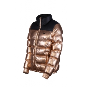 Dámska bunda - FUNDANGO-Erie-795-metalic Žltá L 1