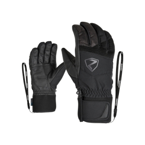 Lyžiarske rukavice - ZIENER-GINX AS(R) AW glove ski alpine Black Čierna 8 2021