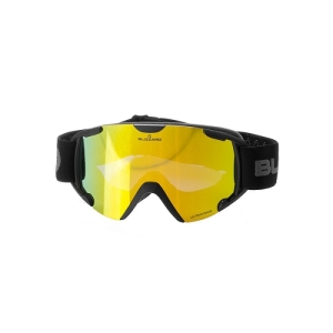 Lyžiarske okuliare - BLIZZARD-Ski Gog. 938 MAVZO, black matt, smoke, yellow revo, antifog Čierna UNI 3