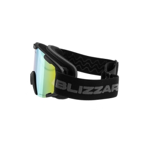 Lyžiarske okuliare - BLIZZARD-Ski Gog. 938 MAVZO, black matt, smoke, yellow revo, antifog Čierna UNI 4