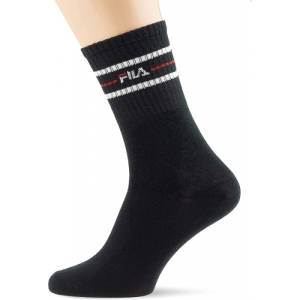 Ponožky - FILA-F9092 SOCKS 3-PACK-200 BLACK Čierna 35/38 2