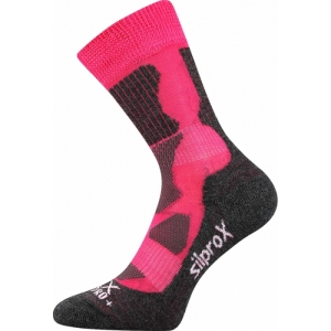 Dámske turisticé ponožky - VOXX-Merino Etrex-pink Ružová 35/38
