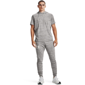 Pánske tepláky - UNDER ARMOUR-UA RIVAL TERRY JOGGER-WHT Biela XL 2
