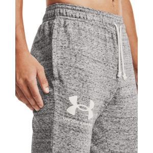 Pánske tepláky - UNDER ARMOUR-UA RIVAL TERRY JOGGER-WHT Biela XL 3