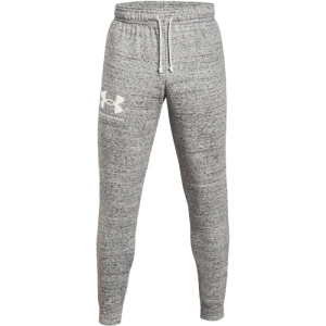 Pánske tepláky - UNDER ARMOUR-UA RIVAL TERRY JOGGER-WHT Biela XL 4
