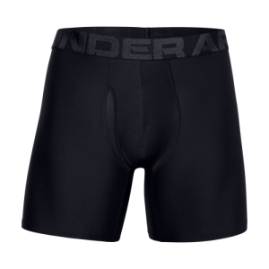 Pánske boxerky - UNDER ARMOUR-UA Tech 6in 2 Pack-BLK Čierna S 1
