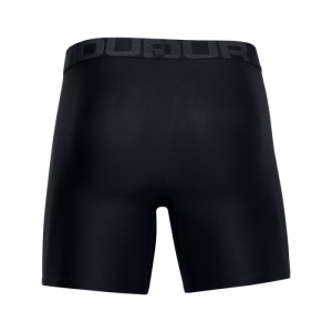 Pánske boxerky - UNDER ARMOUR-UA Tech 6in 2 Pack-BLK Čierna S 3