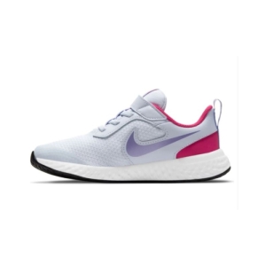 Detská športová obuv (tréningová) - NIKE-Revolution 5 PSV ice lilac/purple/white Fialová 32 1
