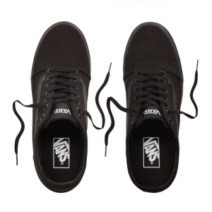Pánska rekreačná obuv - VANS-MN Ward Canvas black/black Čierna 42,5 4