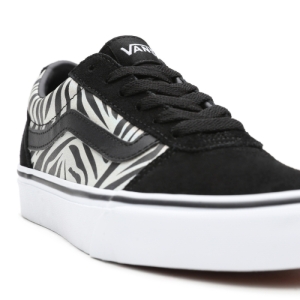 Dámska vychádzková obuv - VANS-WM Ward MTLC ZBR black/white Čierna 38,5 1
